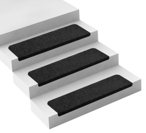 DYWANIK NA STOPNIE ADRIA CZARNY 1 SZTUKA