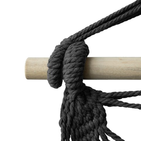 HAMAK BRAZYLIJSKI KRZESŁO WISZĄCE BAHIO GRAFITOWE