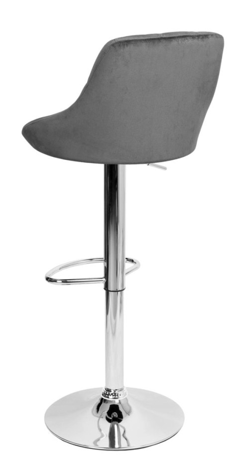 HOKER BAROWY CYDRO CHROMOWANE GRAFITOWE VELVET