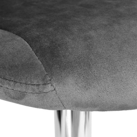 HOKER BAROWY CYDRO CHROMOWANE GRAFITOWE VELVET