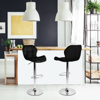 HOKER BAROWY GORDON CHROMOWANY CZARNY VELVET