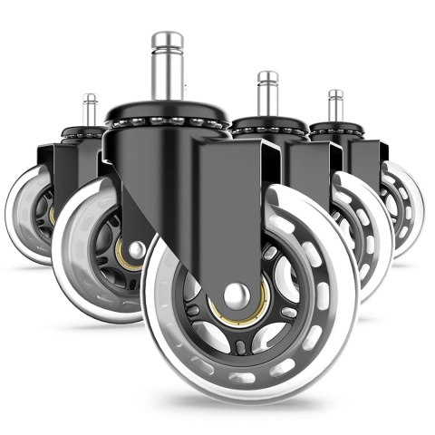 KOMPLET 5 KÓŁEK KAUCZUKOWYCH PERSES DO FOTELI I KRZESEŁ