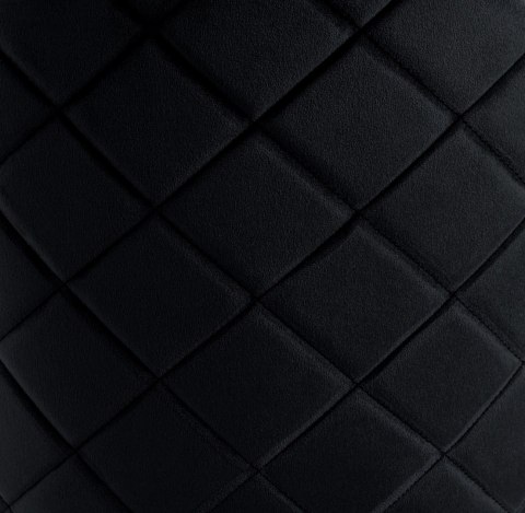 KRZESŁO WELUROWE FARGO GOLD VELVET CZARNE