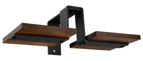 KWIETNIK LOFTOWY CZARNY FERNANDO RUSTIC POSTARZANY DĄB