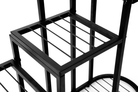 KWIETNIK LOFTOWY METALOWY STIGAN CZARNY