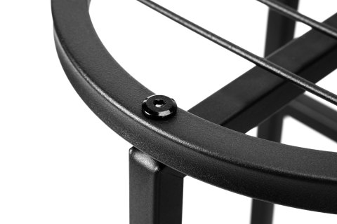 KWIETNIK LOFTOWY METALOWY STIGAN CZARNY