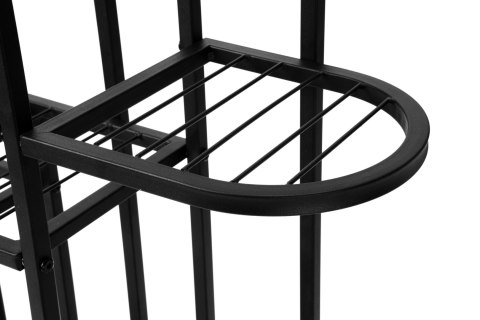 KWIETNIK LOFTOWY METALOWY STIGAN CZARNY