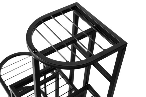 KWIETNIK LOFTOWY METALOWY STIGAN CZARNY