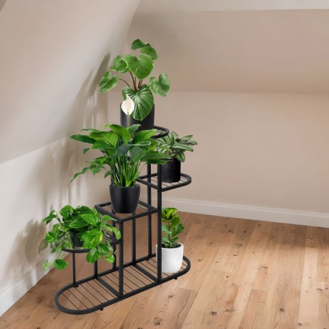 KWIETNIK LOFTOWY METALOWY STIGAN CZARNY