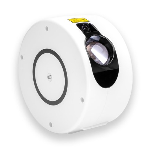 LAMPA NOCNA PROJEKTOR GWIAZD SPIRAL BIAŁY