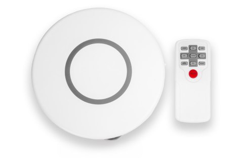 LAMPA NOCNA PROJEKTOR GWIAZD SPIRAL BIAŁY