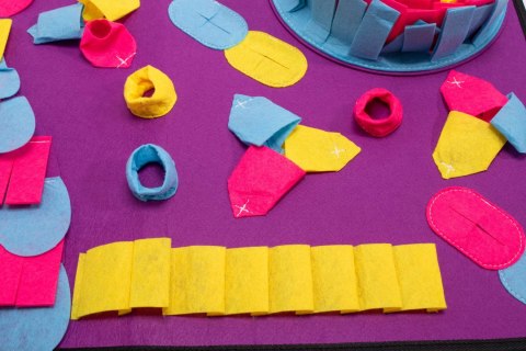 MATA WĘCHOWA NA PRZYSMAKI WOOFER DLA PSA I KOTA