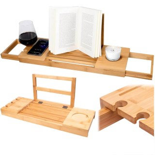 PÓŁKA NA WANNĘ DAFNE BAMBUSOWA