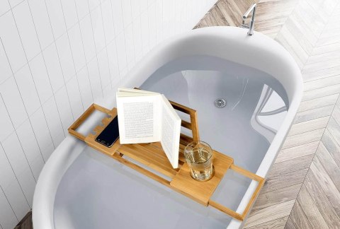 PÓŁKA NA WANNĘ DAFNE BAMBUSOWA