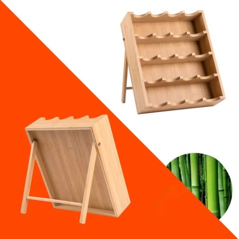 STOJAK NA PRZYPRAWY LADER BAMBUSOWY