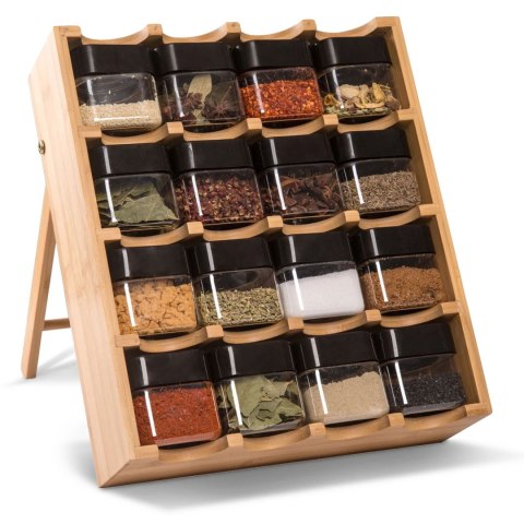 STOJAK NA PRZYPRAWY LADER BAMBUSOWY