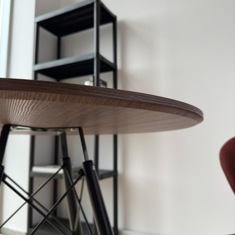 STOLIK OKRĄGŁY PARIS BLACK DTW 80 CM JESION