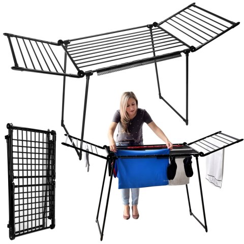 SUSZARKA NA PRANIE ADELINE CZARNA