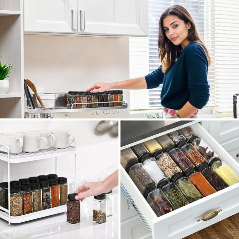 ZESTAW 24 SŁOICZKÓW NA PRZYPRAWY BAKER