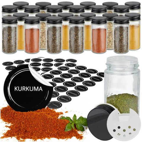 ZESTAW 24 SŁOICZKÓW NA PRZYPRAWY MARSALA