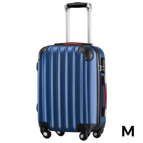 ZESTAW WALIZEK NA KÓŁKACH MADERA GRANATOWY 3W1