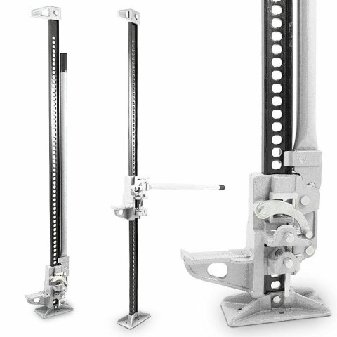 Lewarek podnośnik farmerski 3t mechaniczny 132 cm kolejowy do suv terenowy