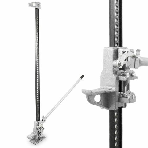 Lewarek podnośnik farmerski 3t mechaniczny 132 cm kolejowy do suv terenowy
