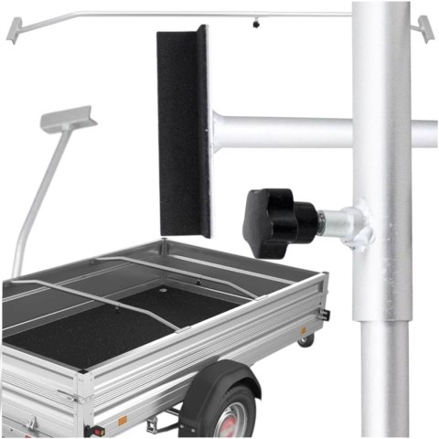 Regulowany wspornik plandeki przyczepy 140-210 cm aluminium wytrzymały Regulowany wspornik plandeki przyczepy 140-210 cm aluminium wytrzymały