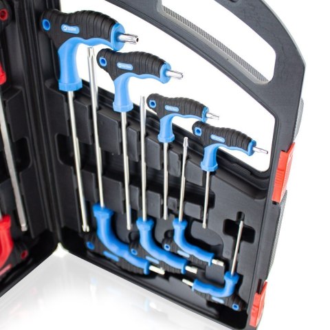 ŚRUBOKRĘTY WKRĘTAKI TYPU „T" Z KULKĄ I TORX 16 ELEMENTÓW ŚRUBOKRĘTY WKRĘTAKI TYPU „T" Z KULKĄ I TORX 16 ELEMENTÓW