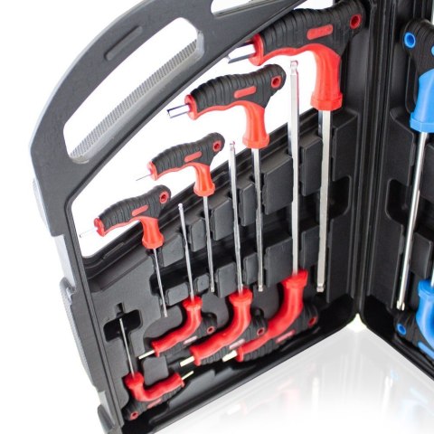 ŚRUBOKRĘTY WKRĘTAKI TYPU „T" Z KULKĄ I TORX 16 ELEMENTÓW ŚRUBOKRĘTY WKRĘTAKI TYPU „T" Z KULKĄ I TORX 16 ELEMENTÓW