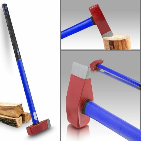 Siekieromłot rozłupujący 4kg profesjonalny teflon włókno szklane 180mm Siekieromłot rozłupujący 4kg profesjonalny teflon włókno szklane 180mm