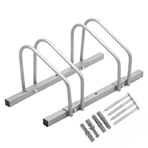 Stojak rowerowy na 2 rowery uniwersalny opony 35-60mm ścienny podłogowy