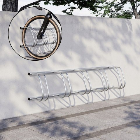 Stojak rowerowy na 2 rowery uniwersalny opony 35-60mm ścienny podłogowy