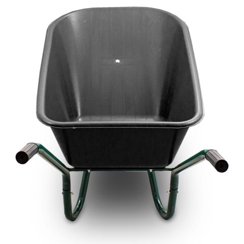 Taczka ogrodowa 100l 250kg pvc koło pneumatyczne stalowa lekka wytrzymała