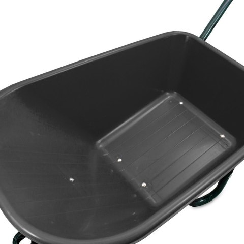 Taczka ogrodowa 100l 250kg pvc koło pneumatyczne stalowa lekka wytrzymała