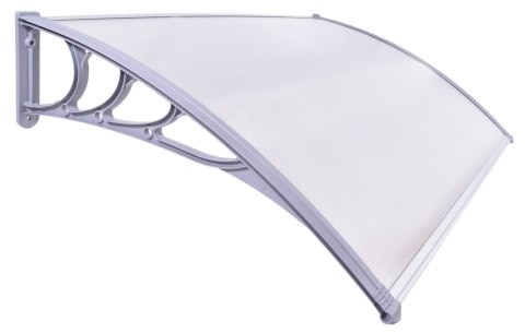 Daszek plastikowy Miro 100x150cm - szary