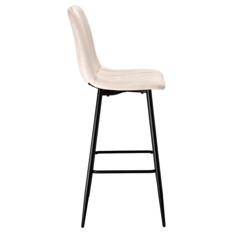 Hoker barowy Toronto beżowy Velvet