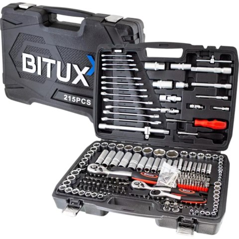 Zestaw narz臋dzi podr臋czny w walizce 215 element贸w Klucze TORX + Grzechotki Zestaw narz臋dzi podr臋czny w walizce 215 element贸w Klucze TORX + Grzechotki