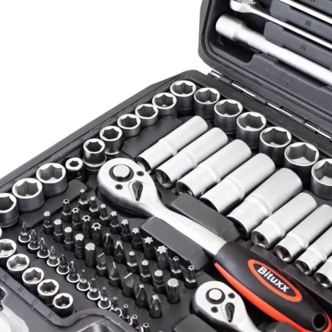 Zestaw narz臋dzi podr臋czny w walizce 215 element贸w Klucze TORX + Grzechotki Zestaw narz臋dzi podr臋czny w walizce 215 element贸w Klucze TORX + Grzechotki