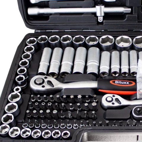 Zestaw narz臋dzi podr臋czny w walizce 215 element贸w Klucze TORX + Grzechotki Zestaw narz臋dzi podr臋czny w walizce 215 element贸w Klucze TORX + Grzechotki