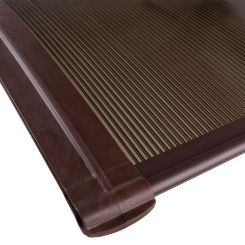 Daszek plastikowy Beno 80x150cm brązowy