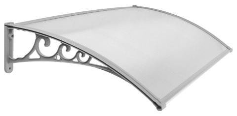 Daszek plastikowy Beno 80x150cm szary