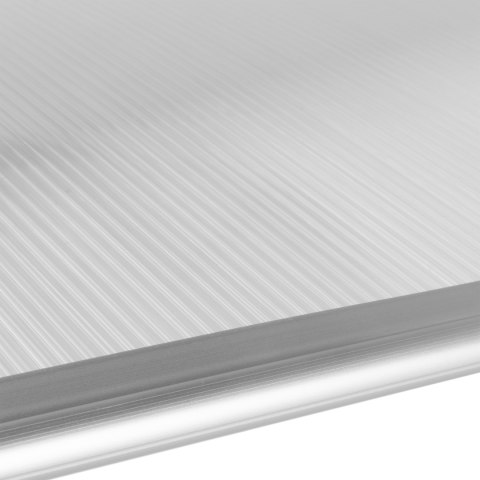 Daszek plastikowy Beno 80x150cm szary