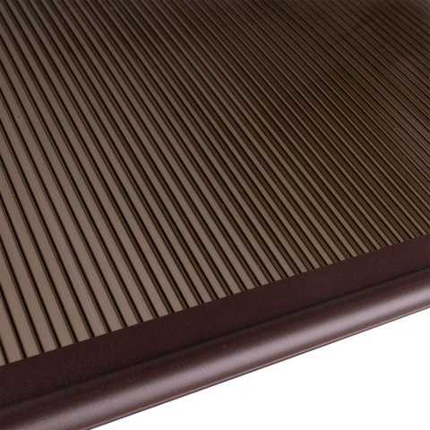 Daszek plastikowy Dako Duo 100x200cm brązowy