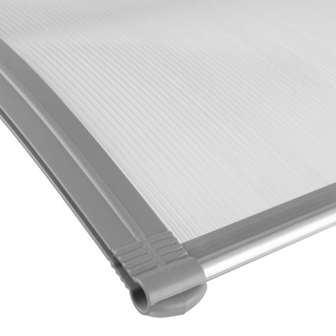 Daszek plastikowy Eko 80 x 150cm szary