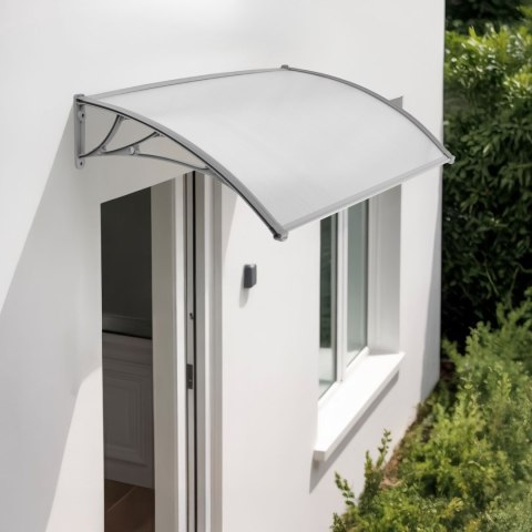 Daszek plastikowy Eko 80 x 150cm szary