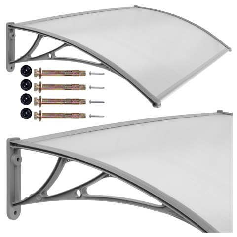 Daszek plastikowy Eko 80 x 150cm szary