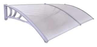 Daszek plastikowy MAKO DUO 100x200cm szary