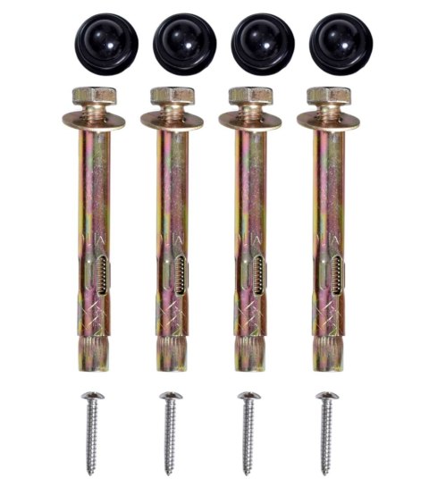 Daszek plastikowy Miro 100x150cm - szary