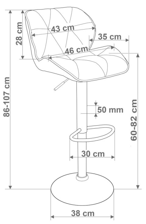 Hoker barowy Grappo Black ciemnozielony Velvet